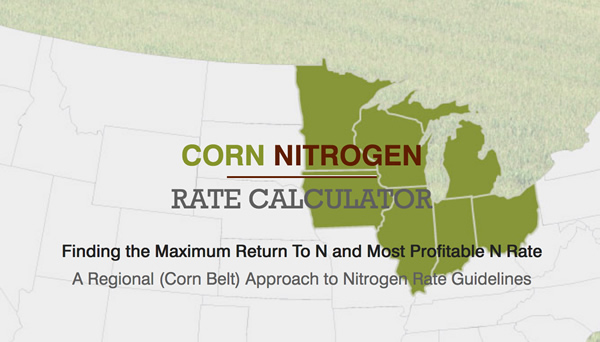 Corn N rate calculator